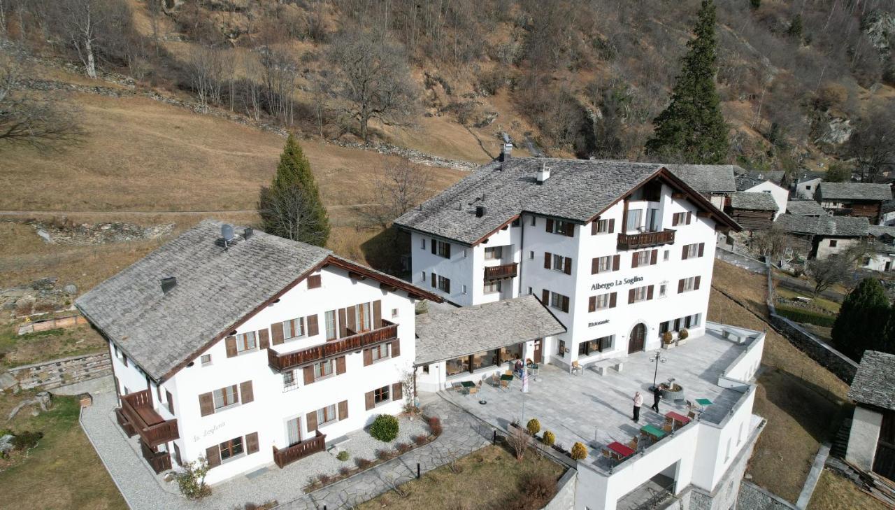 Hotel La Soglina Soglio Exterior foto