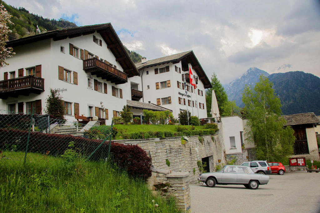 Hotel La Soglina Soglio Exterior foto